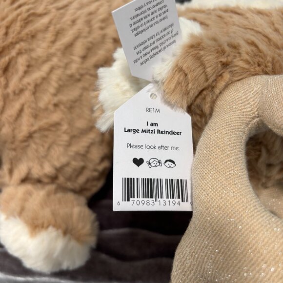 RARE Jellycat Large Mitzi Reindeer BNWT - Picture 6 of 6